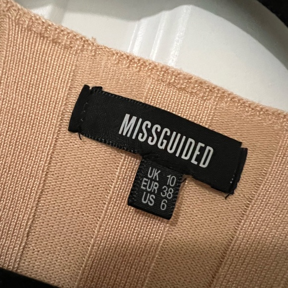 NWOT Missguided Square Neck Body Suit - Picture 5 of 6